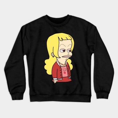 Big Mouth Lola Crewneck Sweatshirt Official Big Mouth Merch