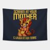 Scream At Your Mother Tapestry Official Big Mouth Merch