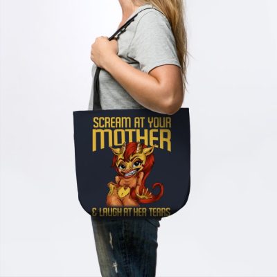 Scream At Your Mother Tote Official Big Mouth Merch