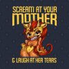 Scream At Your Mother Tapestry Official Big Mouth Merch