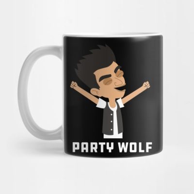 Big Mouth Party Wolf Mug Official Big Mouth Merch