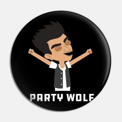 Big Mouth Party Wolf Pin Official Big Mouth Merch