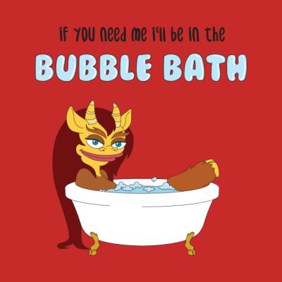 Bubble Bath Connie The Hormone Monstress Hoodie Official Big Mouth Merch