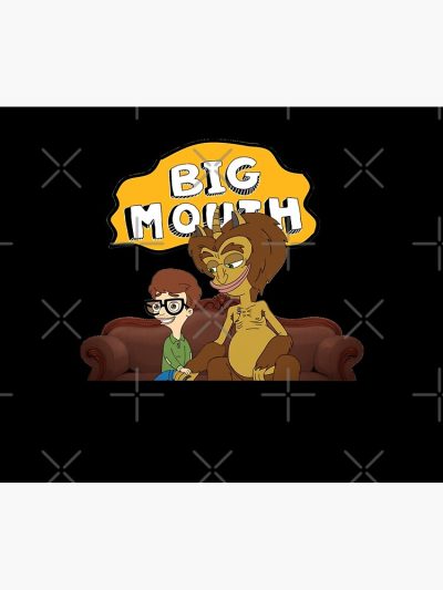 For Friend Big Mouth Andrew And Mauryvalentine'S Big Mouth Tee Tapestry Official Big Mouth Merch