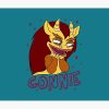 Connie The Hormone Monster - Netflix Big Mouth - Hand Drawn Fan Art Tapestry Official Big Mouth Merch