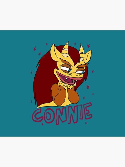 Connie The Hormone Monster - Netflix Big Mouth - Hand Drawn Fan Art Tapestry Official Big Mouth Merch