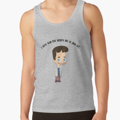 Big Mouth Nick Birch | I Love How You Inspire Me To Jack Off Tank Top Official Big Mouth Merch