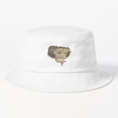 Big Mouth Rick Hormone Monster Detailed Portrait Bucket Hat Official Big Mouth Merch