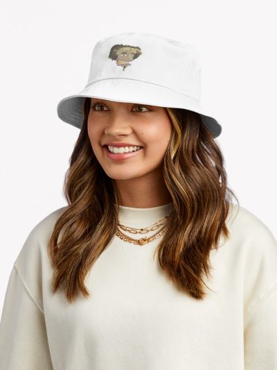 Big Mouth Rick Hormone Monster Detailed Portrait Bucket Hat Official Big Mouth Merch