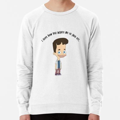 Big Mouth Nick Birch | I Love How You Inspire Me To Jack Off Sweatshirt Official Big Mouth Merch