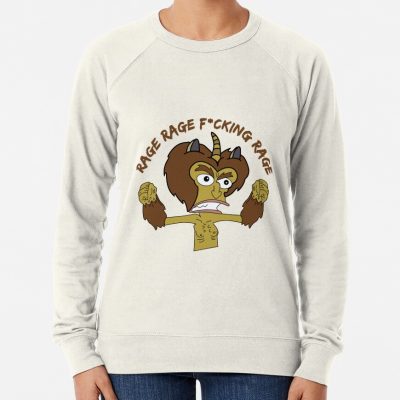 Rage Rage Fucking Rage Sweatshirt Official Big Mouth Merch