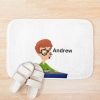 Big Mouth - Andrew  (Fan Art) Bath Mat Official Big Mouth Merch