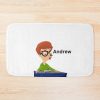 Big Mouth - Andrew  (Fan Art) Bath Mat Official Big Mouth Merch