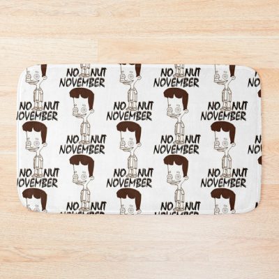 No Nut November Bath Mat Official Big Mouth Merch