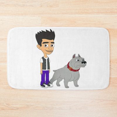 Big Mouth Jay Bilzerian & Featuring Ludacris Pitbull Bath Mat Official Big Mouth Merch