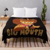  Throw Blanket Official Big Mouth Merch