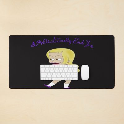 Lola "I Will Literally End You!" Mouse Pad Official Big Mouth Merch