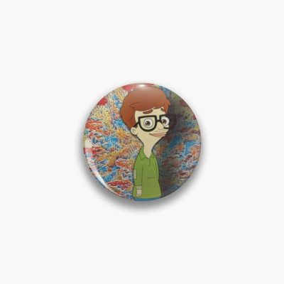 Andrew Glouberman Pin Official Big Mouth Merch