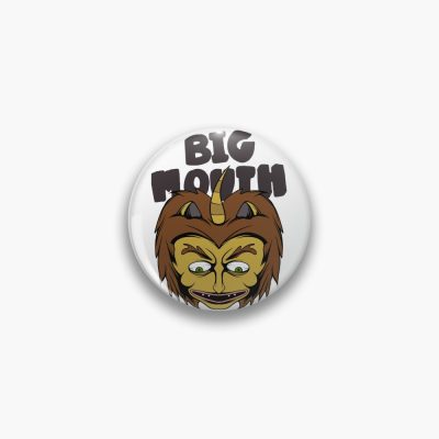 Big Mouth Scary Pin Official Big Mouth Merch