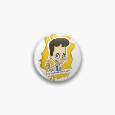 Big Mouth Nick Pin Official Big Mouth Merch