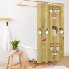 Big Mouth Maury Connie Nick Shower Curtain Official Big Mouth Merch