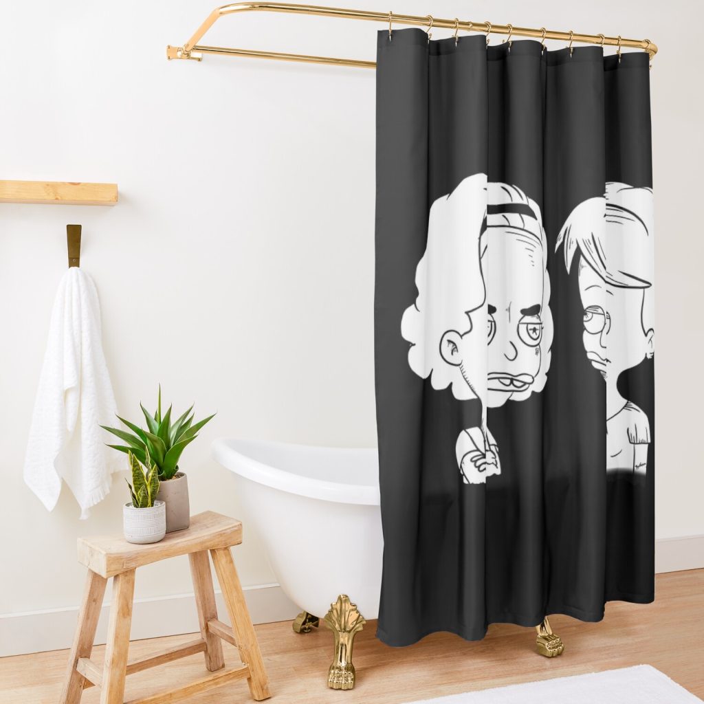 Netflix, Big Mouth Shower Curtain Official Big Mouth Merch