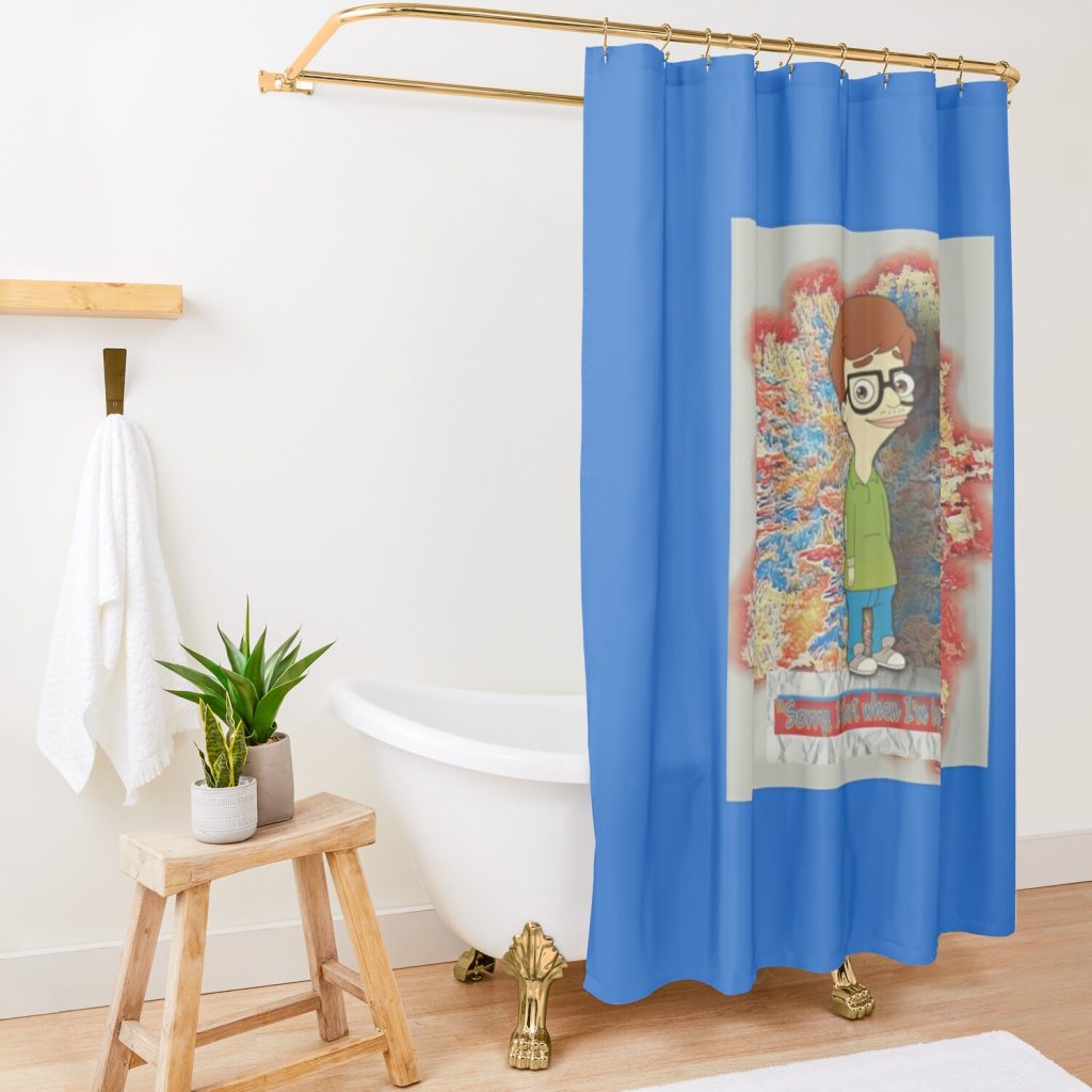 Andrew Glouberman Shower Curtain Official Big Mouth Merch