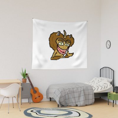 Pixel Big Mouth Tapestry Official Big Mouth Merch