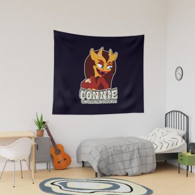 Big Mouth Connie The Hormone Mistress Tapestry Official Big Mouth Merch