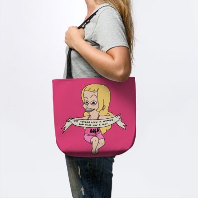 Big Mouth Her Name Is Lola Tote