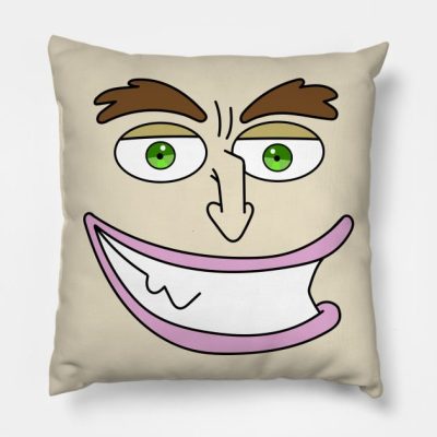 Big Mouth Hormone Monster Design Throw Pillow